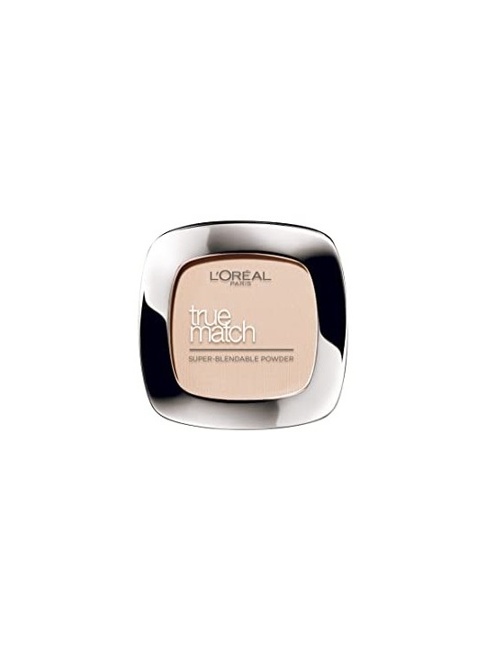 LOrï¿½ï¿½al True Match Powder Compact La Polvere 9 g  Tonalit D5 W5 Sabbia dorata donna  D5  W5 Golden Sand
