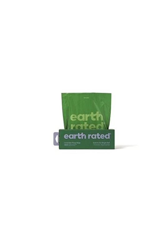 Earth Rated ROLLO sacchetto per animali domestici dispenser lavanda 300 unit unisex
