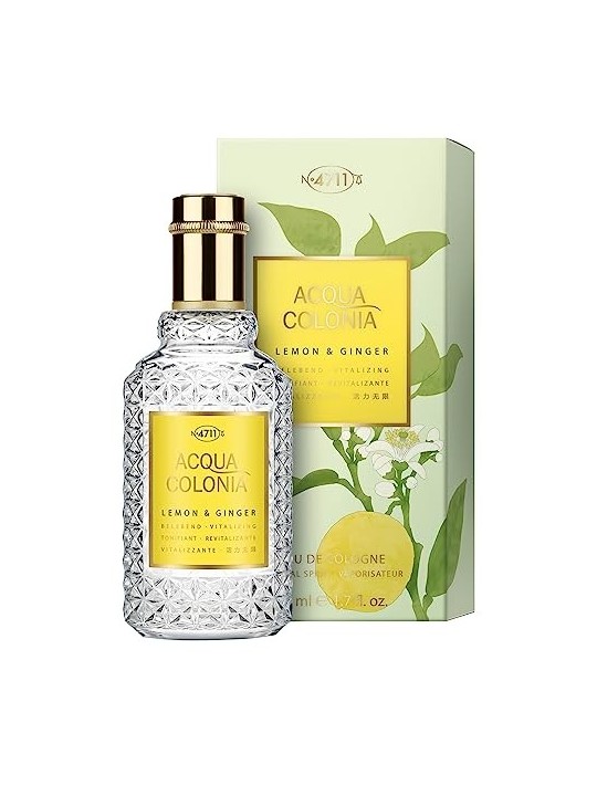 4711 Acqua Colonia Limone Zenzero eau de cologne unisex 50ml