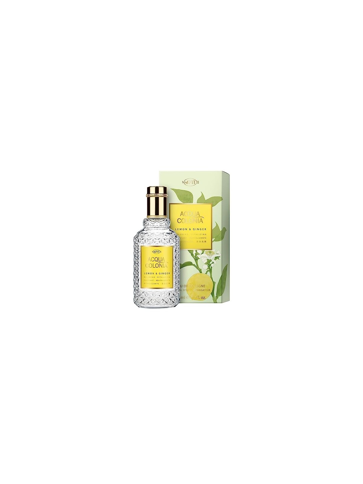 4711 Acqua Colonia Limone Zenzero eau de cologne unisex 50ml
