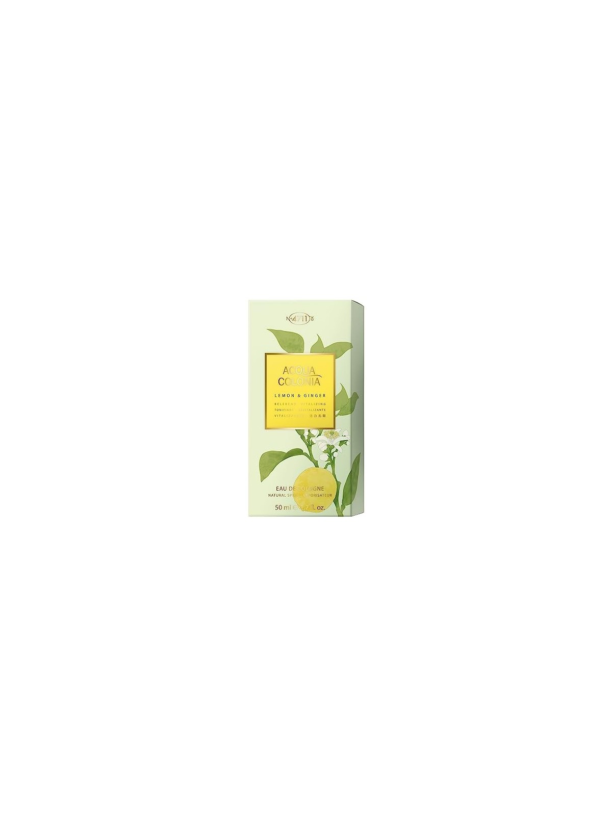 4711 Acqua Colonia Limone Zenzero eau de cologne unisex 50ml