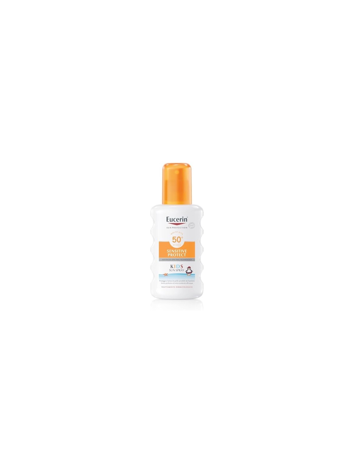 Eucerin Kids Sun Spray SPF 50 Abbronzante spray per bambini ad altissima protezione unisex 200ml