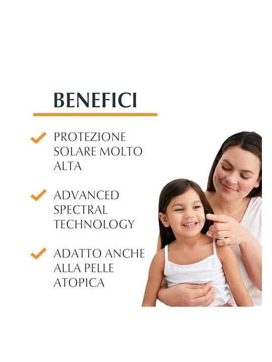 Eucerin Kids Sun Spray SPF 50 Abbronzante spray per bambini ad altissima protezione unisex 200ml