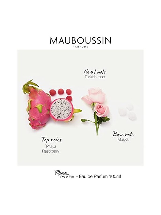 Mauboussin Rose Pour Elle eau de parfum donna 100ml