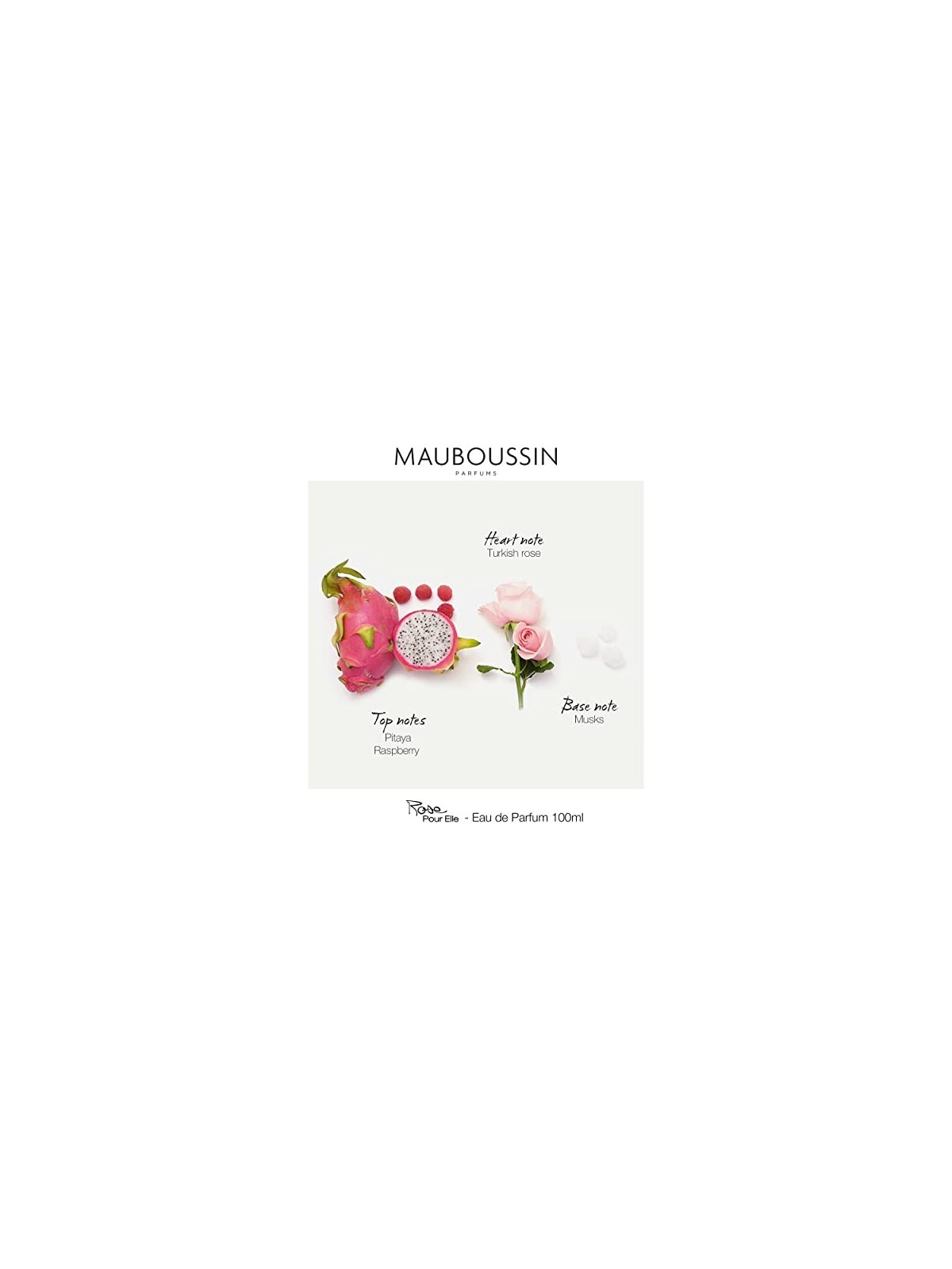 Mauboussin Rose Pour Elle eau de parfum donna 100ml