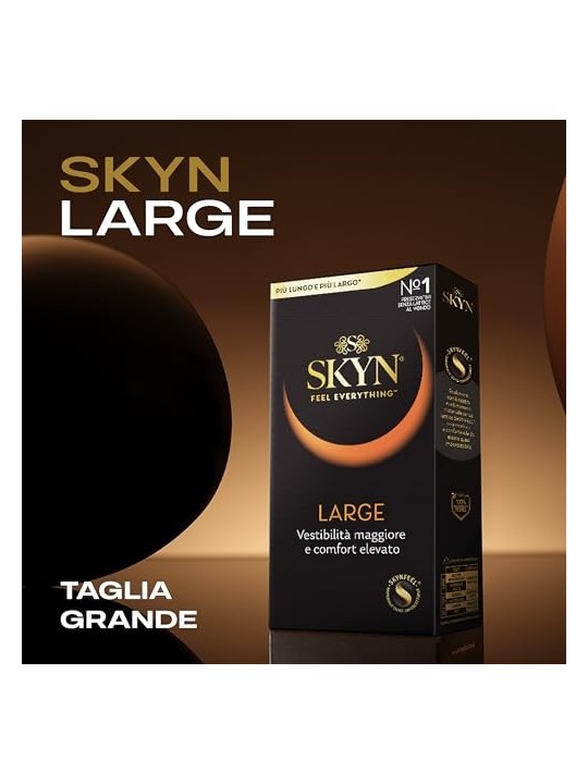 UNIMIL Skyn Feel Everything Preservativi grandi non in lattice 10 pz
