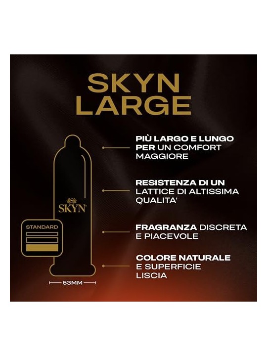 UNIMIL Skyn Feel Everything Preservativi grandi non in lattice 10 pz