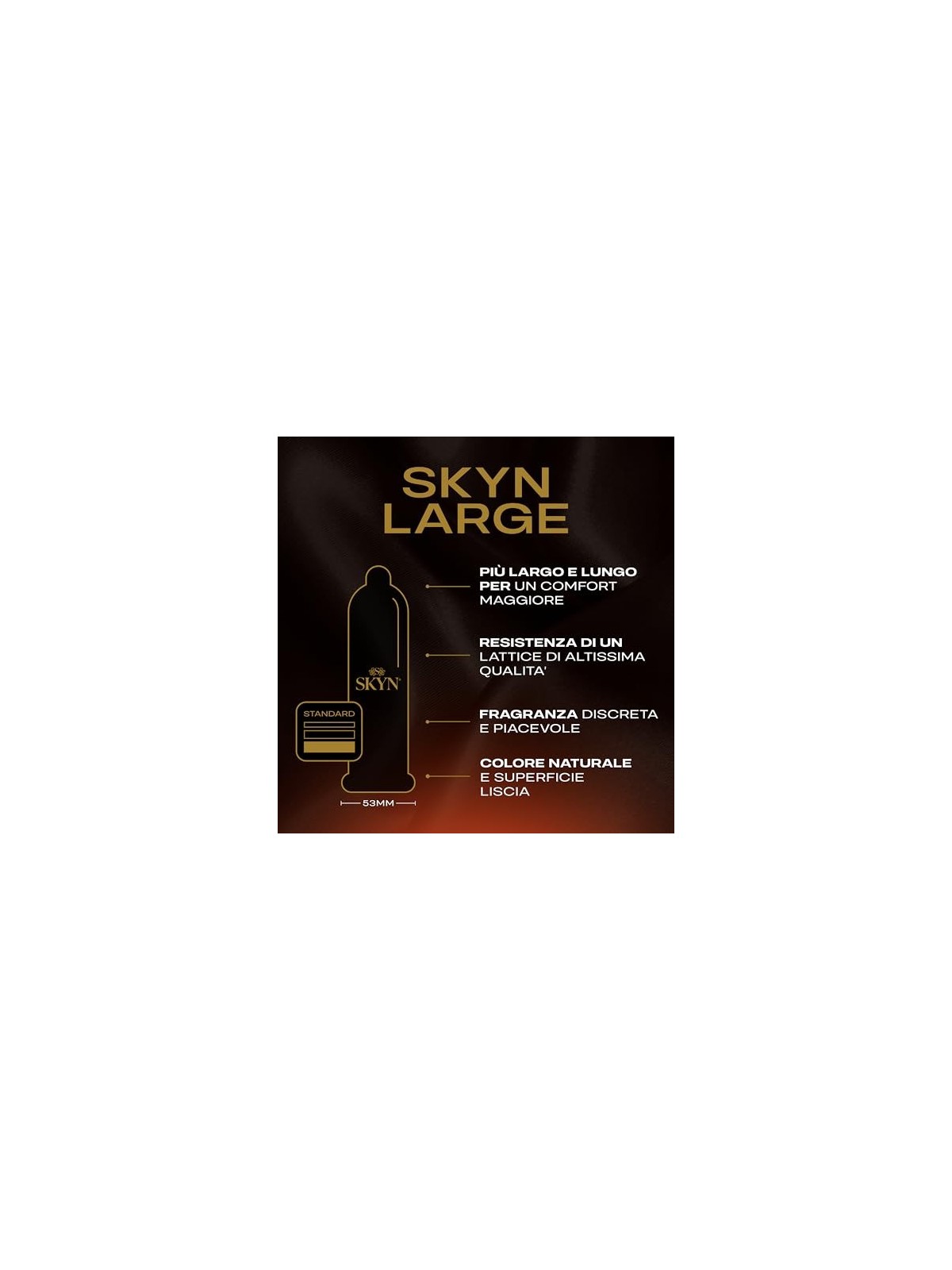 UNIMIL Skyn Feel Everything Preservativi grandi non in lattice 10 pz