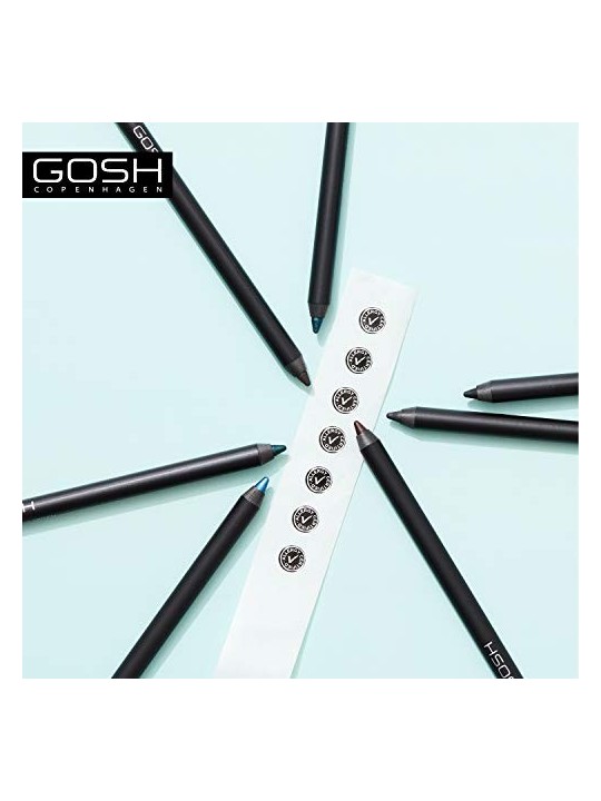 Gosh VELVET TOUCH eyeliner impermeabile verde legnoso donna