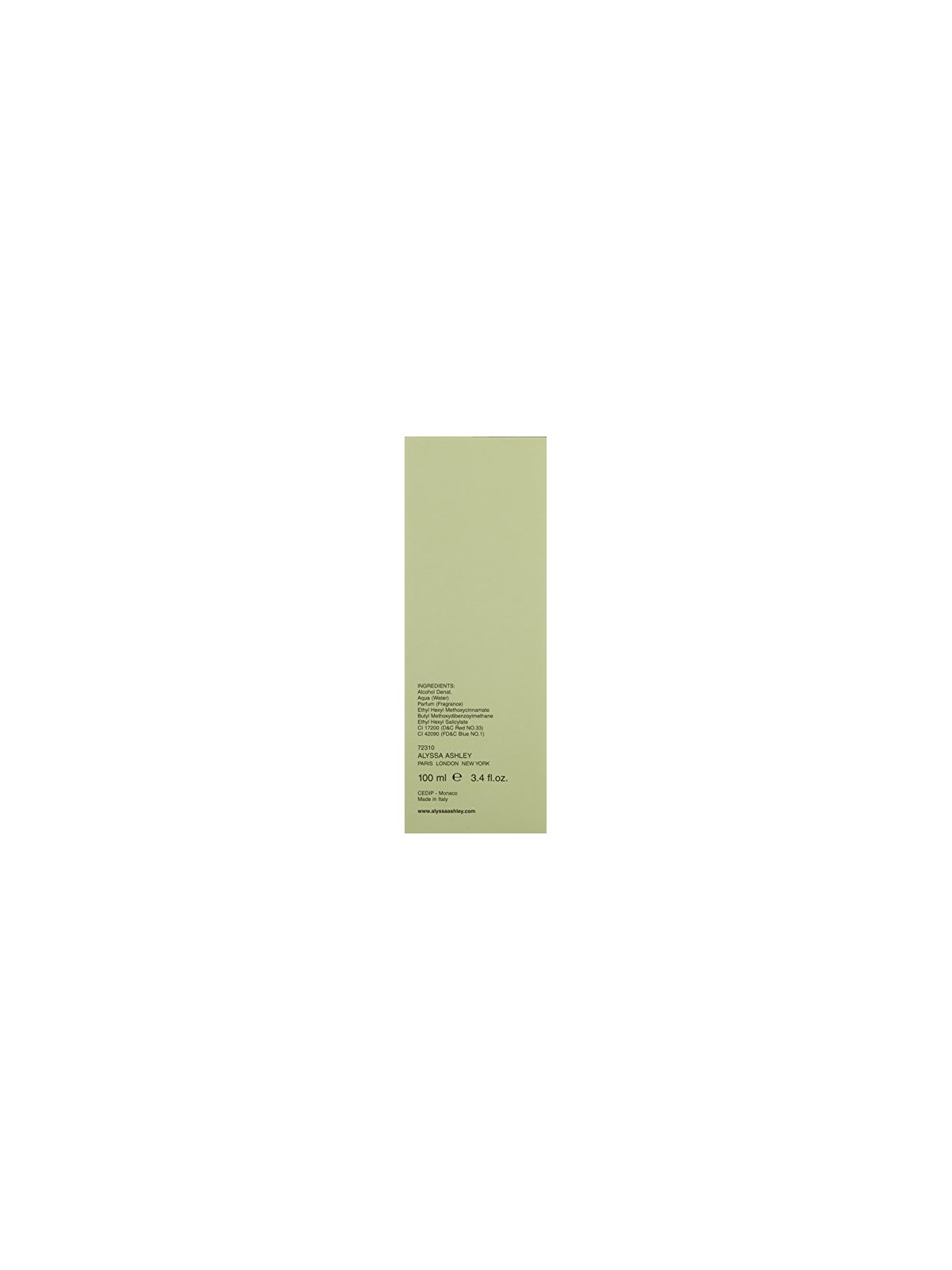 Alyssa Ashley Essenza di t verde eau de toilette donna 100ml