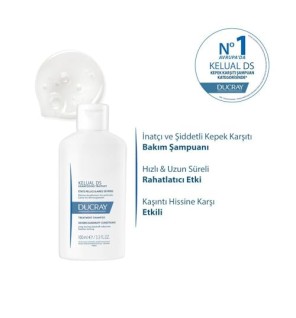 Ducray Kelual DS Shampoo Trattamento Antiforfora Donna 100ml