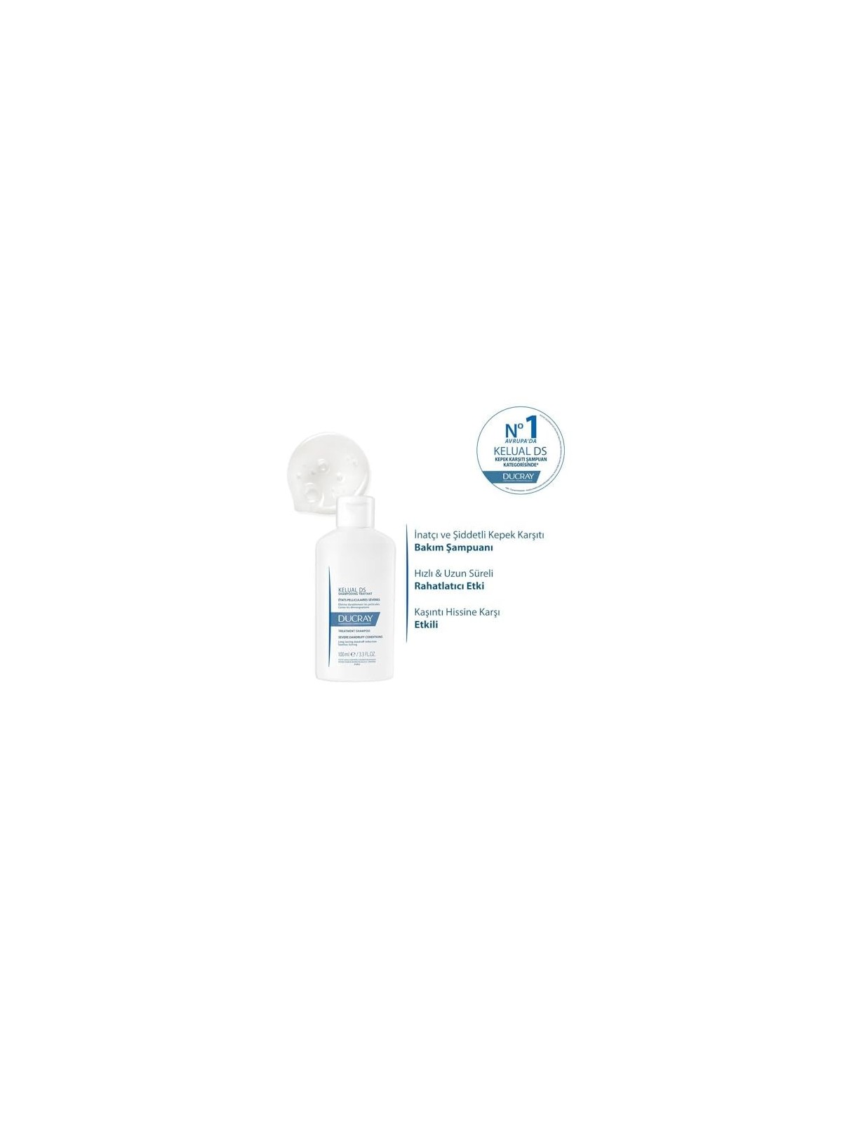 Ducray Kelual DS Shampoo Trattamento Antiforfora Donna 100ml