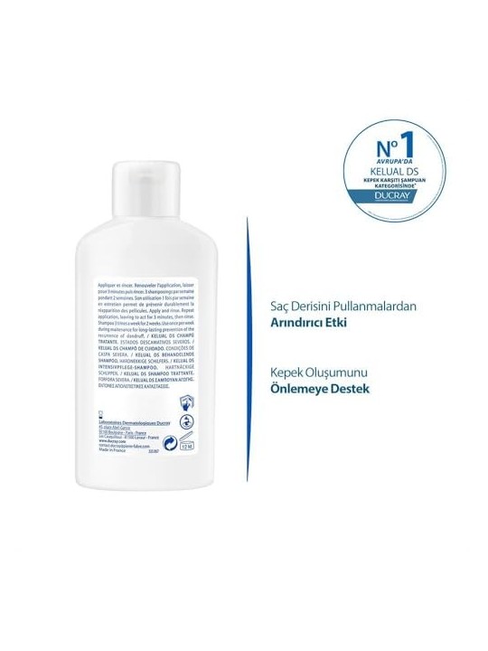 Ducray Kelual DS Shampoo Trattamento Antiforfora Donna 100ml