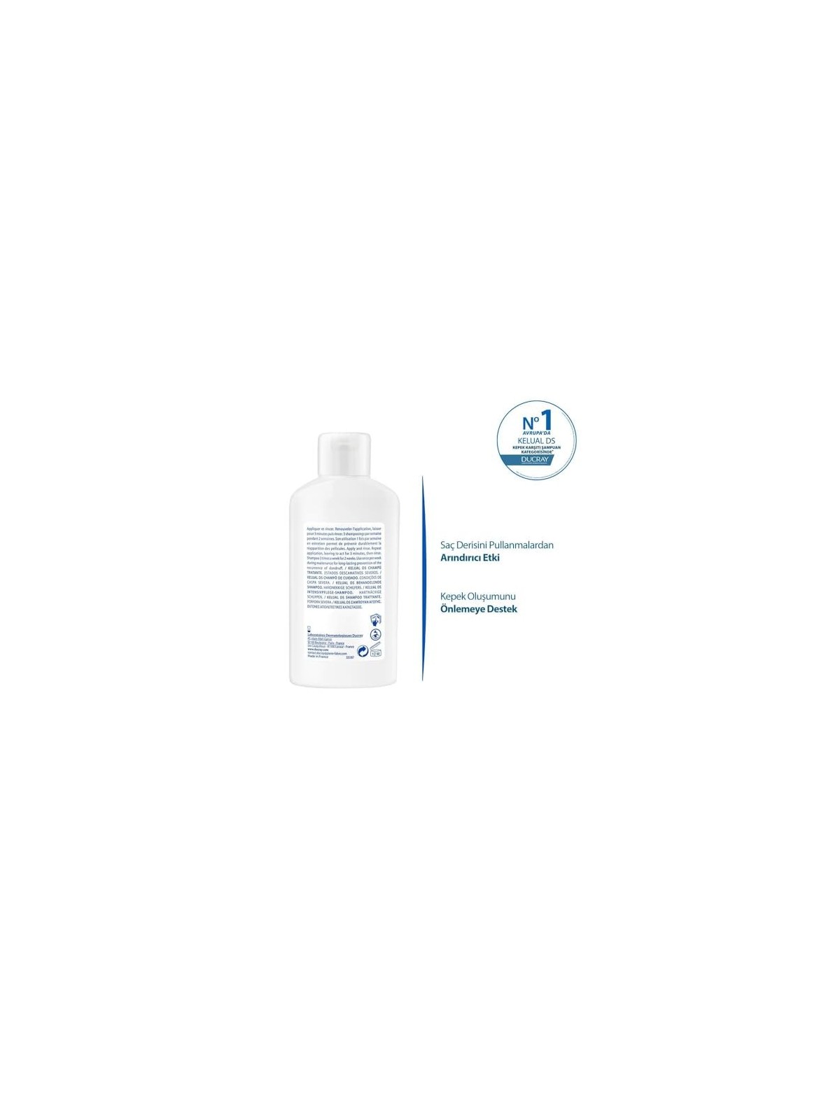 Ducray Kelual DS Shampoo Trattamento Antiforfora Donna 100ml