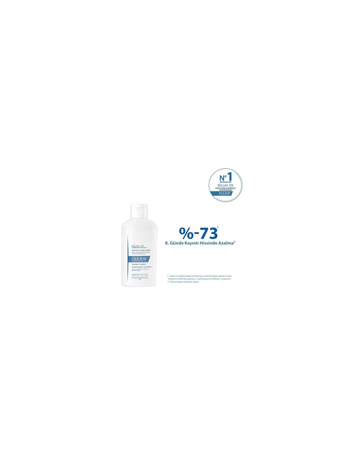 Ducray Kelual DS Shampoo Trattamento Antiforfora Donna 100ml