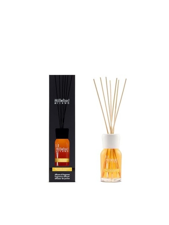 Diffusore aroma legno e fiori d'arancio Millefiori Natural 100ml