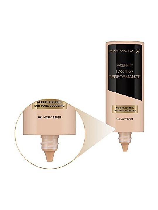Fondotinta Max Factor Lasting Performance MakeUp 35 ml 101 Ivory Beige
