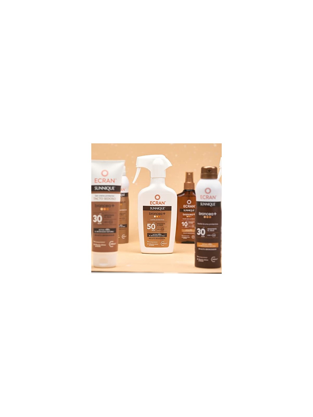 Ecran ECRAN SUNNIQUE BRONCEA olio spray SPF50 200ml unisex