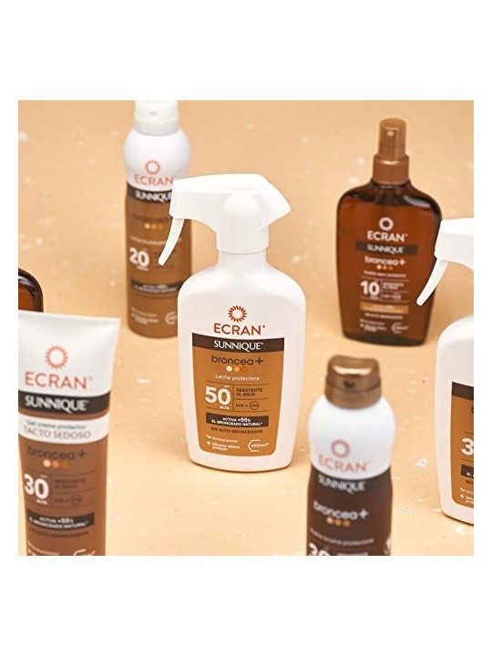 Ecran ECRAN SUNNIQUE BRONCEA olio spray SPF50 200ml unisex