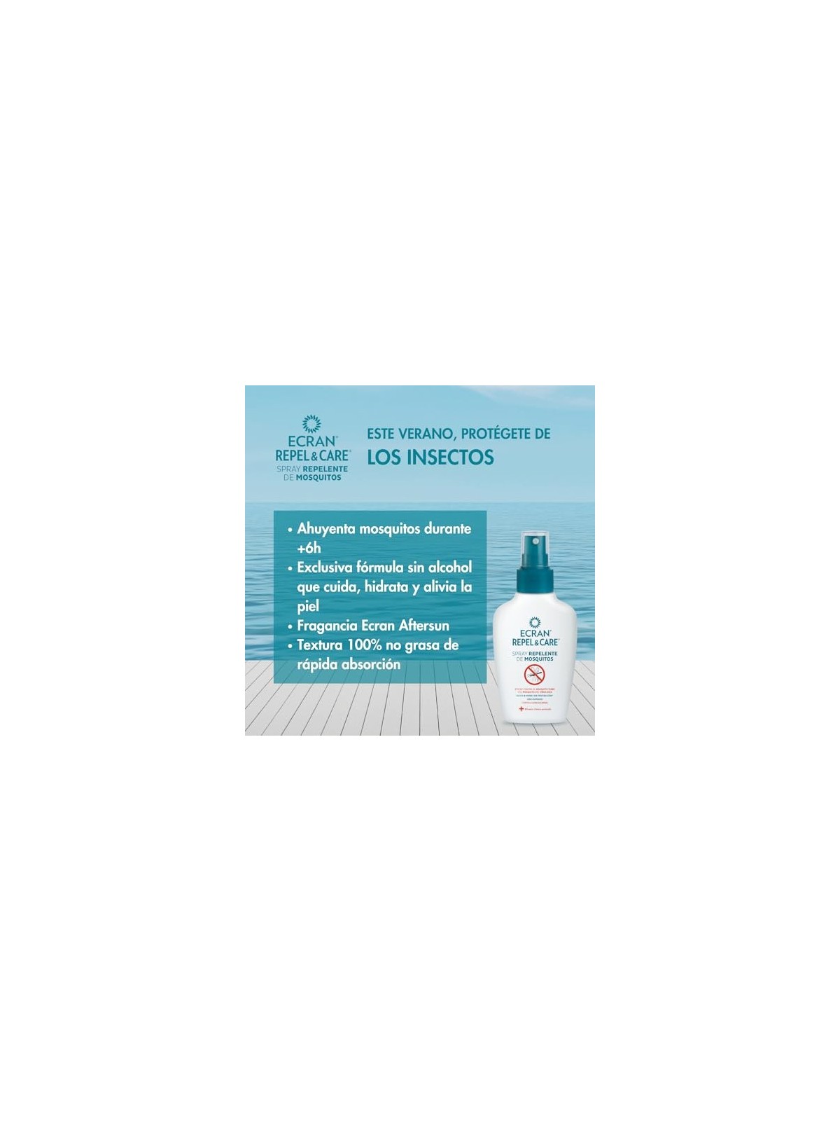 Ecran REPELCARE spray antizanzare 100ml unisex