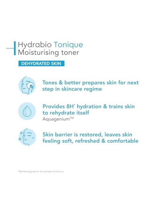 Bioderma Hydrabio Moisturising Toning Lotion Donna 250ml