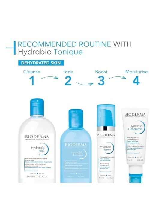Bioderma Hydrabio Moisturising Toning Lotion Donna 250ml