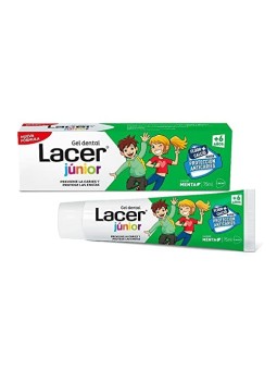 Mint dental gel Lacer JUNIOR 75ml unisex