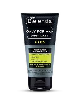 BIELENDA Only For Men Gel detergente peeling Super Mat