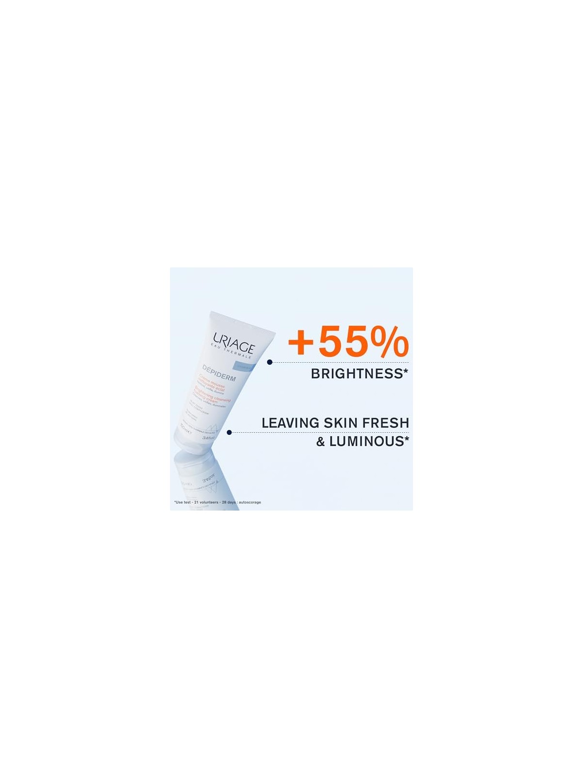 Uriage DPIDERM schiuma detergente illuminante 100ml donna