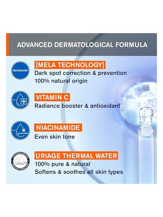 Uriage DPIDERM schiuma detergente illuminante 100ml donna