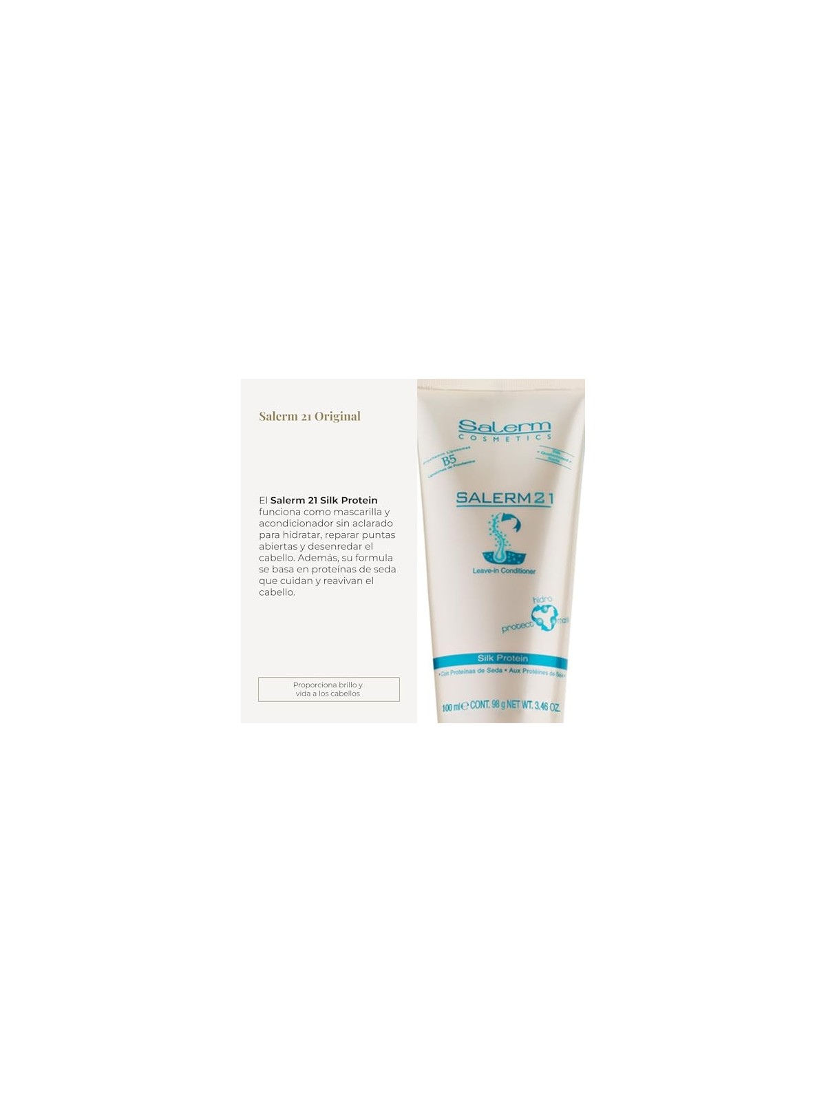 Salerm SALERM 21 proteina di seta balsamo 100ml