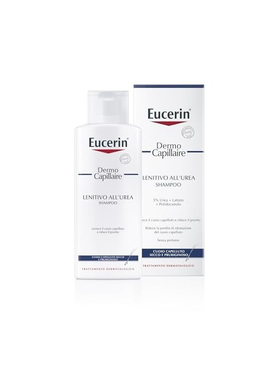Eucerin Dermocapillaire 5 UREA pelle secca Shampoo donna 250ml