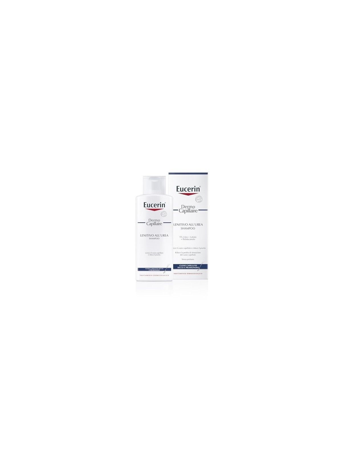 Eucerin Dermocapillaire 5 UREA pelle secca Shampoo donna 250ml