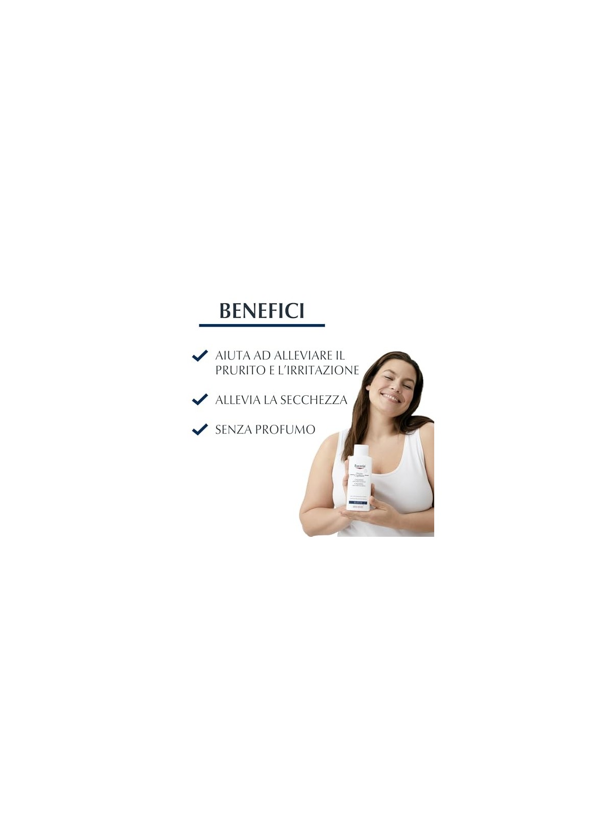 Eucerin Dermocapillaire 5 UREA pelle secca Shampoo donna 250ml