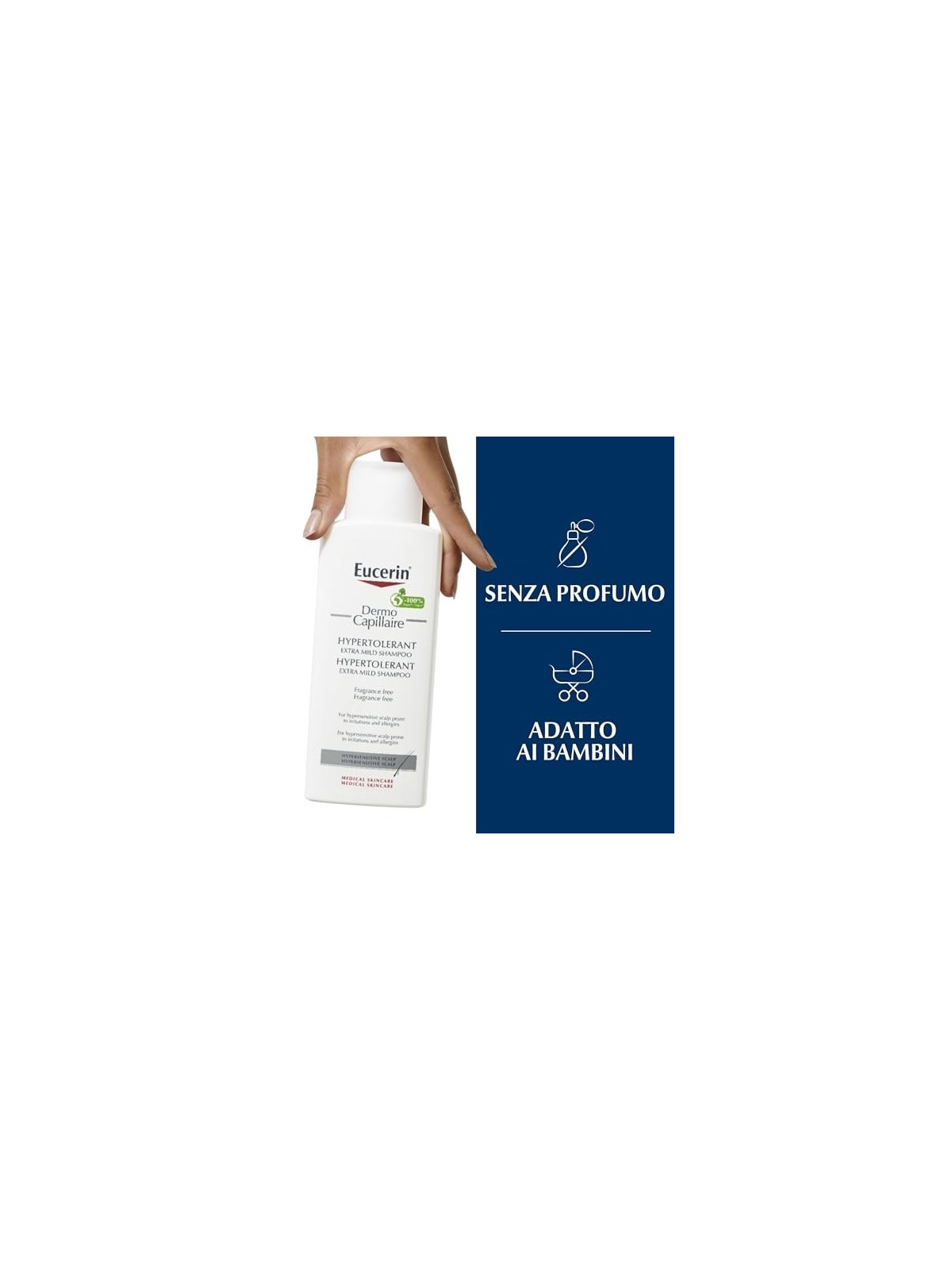 Shampoo Eucerin DermoCapillaire pelle irritata 250ml