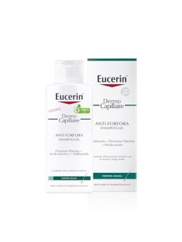 Eucerin DermoCapillaire Shampoo gel contro la forfora grassa donna 250ml