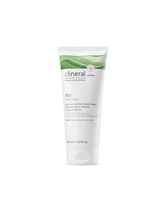 Ahava Clineral PSO Body Cream unisex 200ml Ahava www.essenzetotalstyle.com 