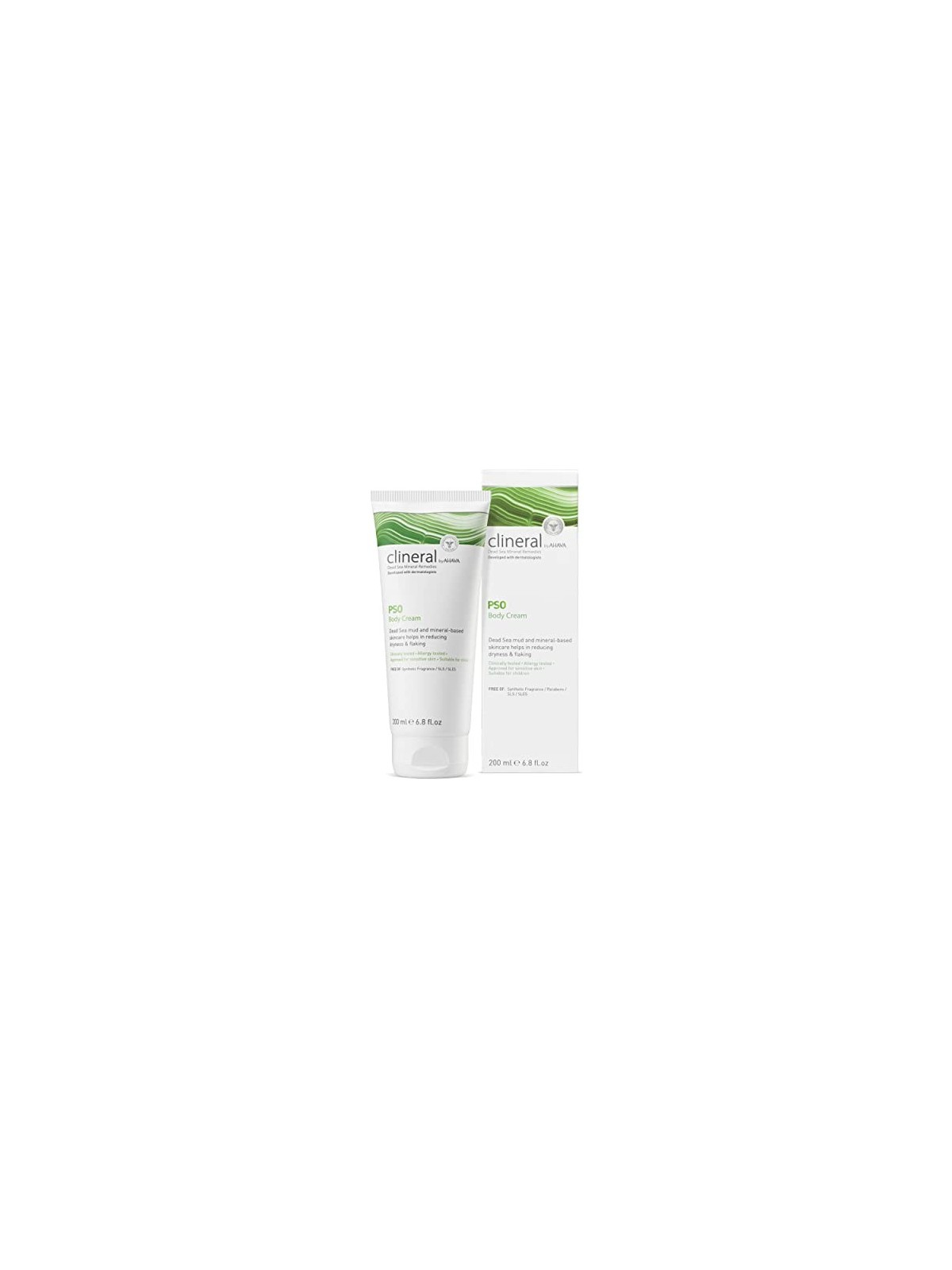 Ahava Clineral PSO Body Cream unisex 200ml Ahava www.essenzetotalstyle.com 