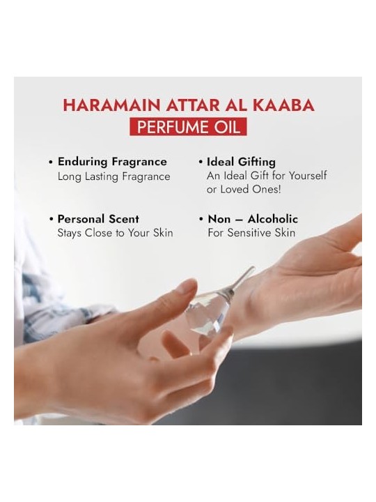 Al Haramain Attar Al Kaaba Olio Profumato 25ml unisex