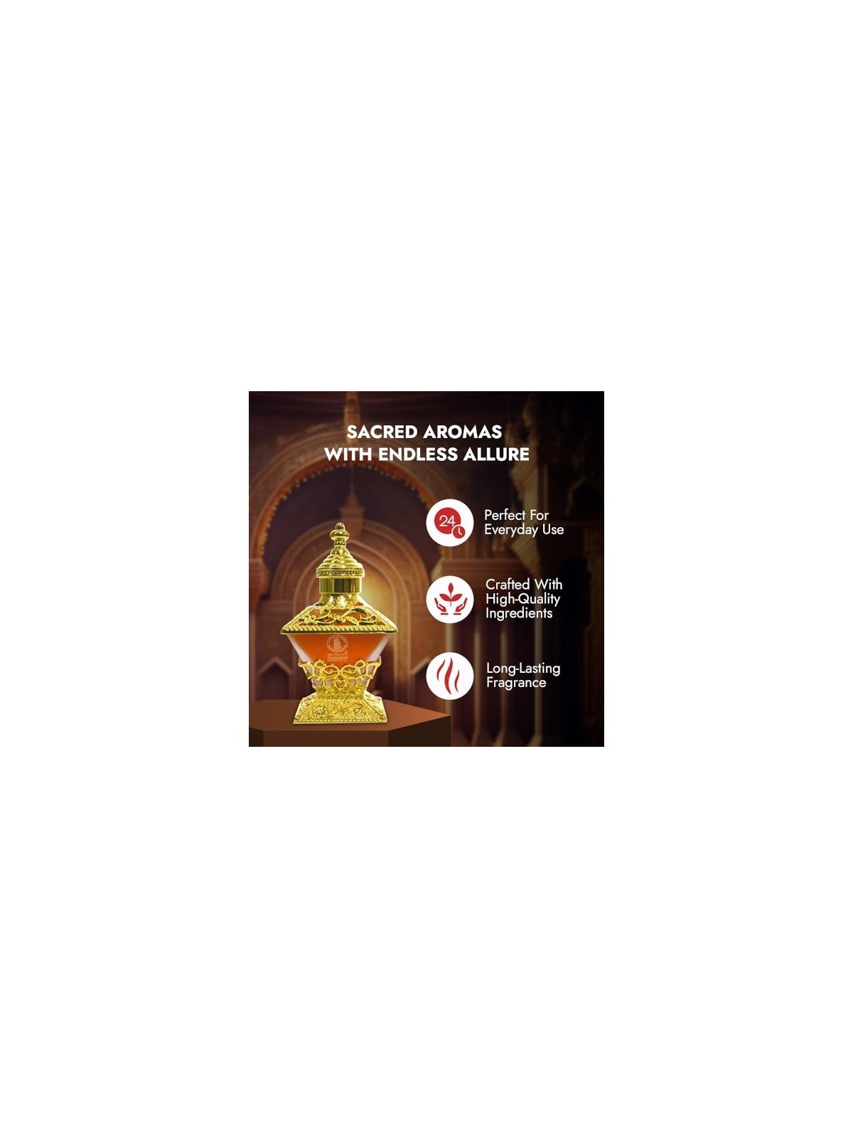 Al Haramain Attar Al Kaaba Olio Profumato 25ml unisex