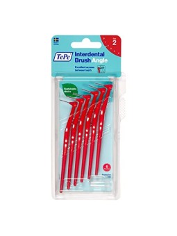 TePe Angle Interdental Brushes 2 Red