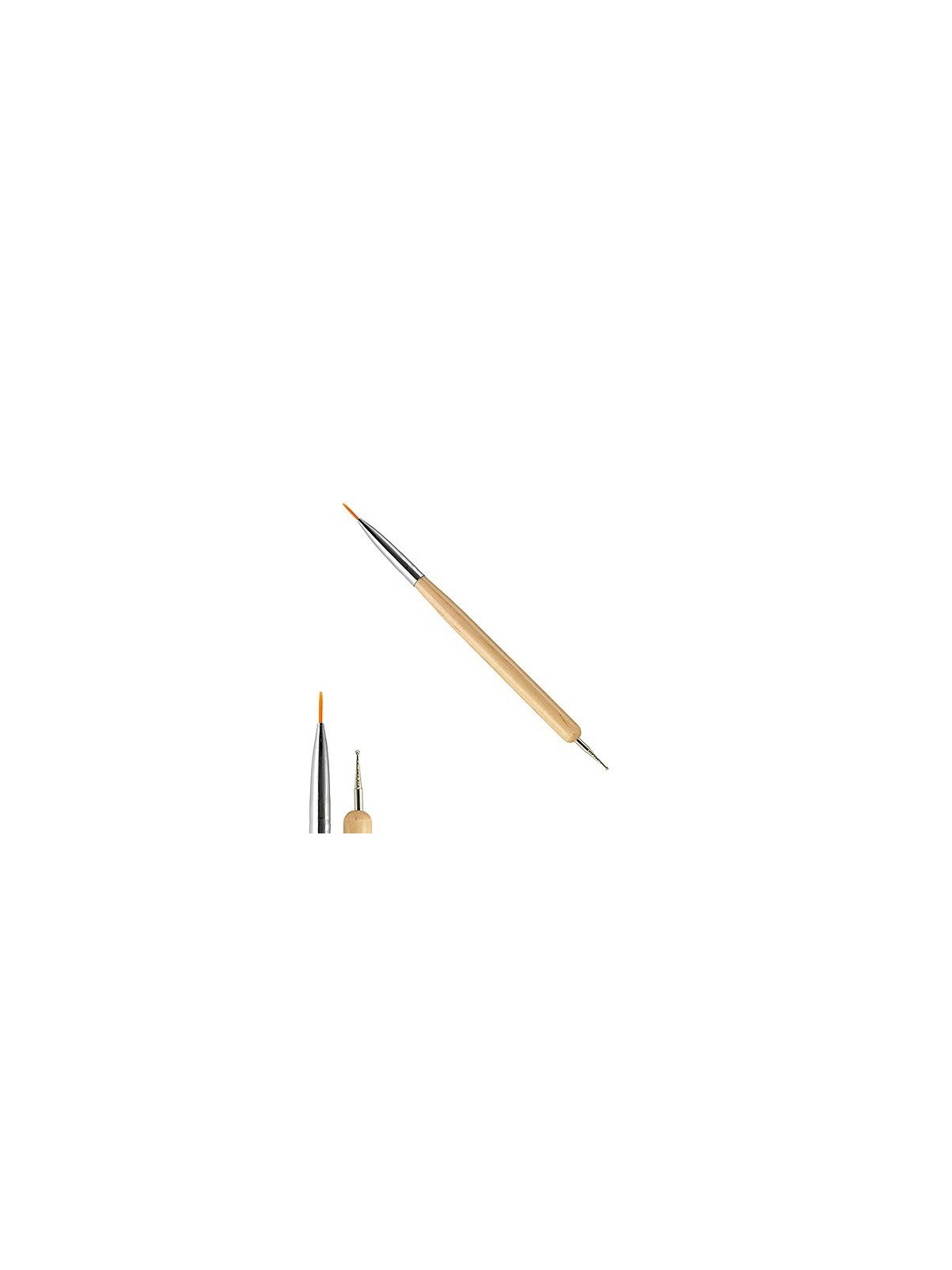 Pennello per nail art 2 in 1
