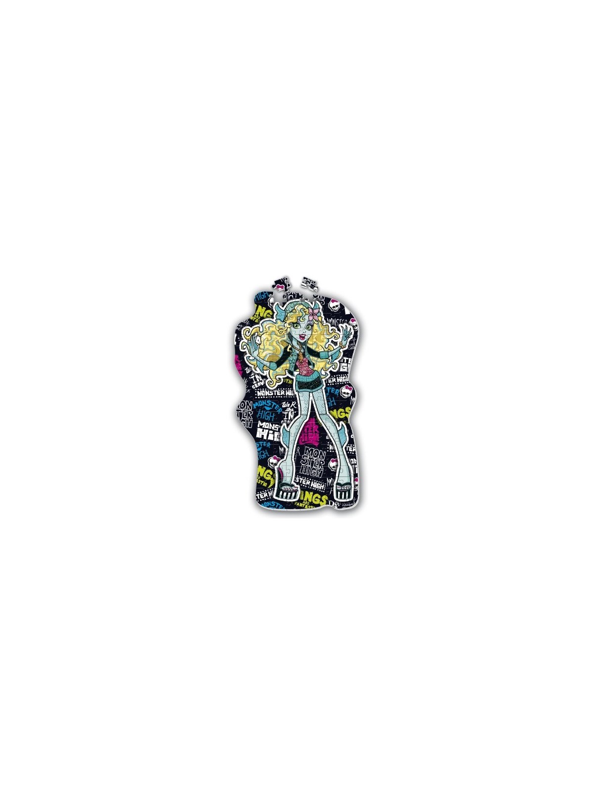 Clementoni Puzzle a Forma di Monster High 275330 150 pezzi