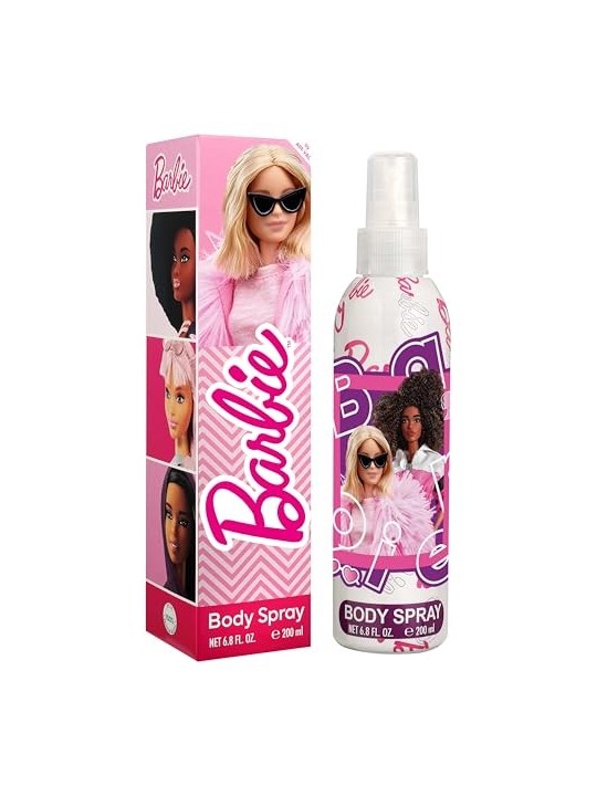 Cartoon BARBIE PINK edc spray corpo 200ml donna