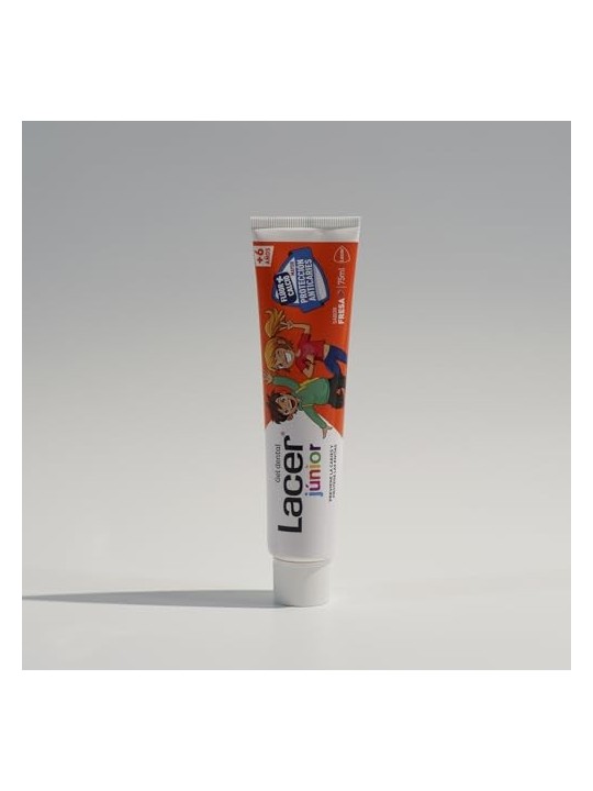 Gel dentale fragola Lacer JUNIOR 75ml unisex