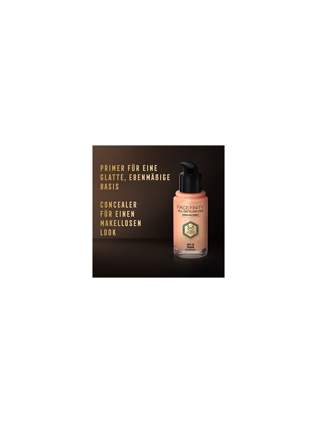 Fondotinta Max Factor FACEFINITY 3IN1 C80 Bronze 30ml