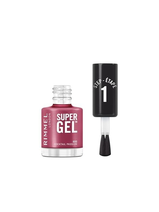 Smalto per unghie super gel Rimmel 032 Coctail Passion