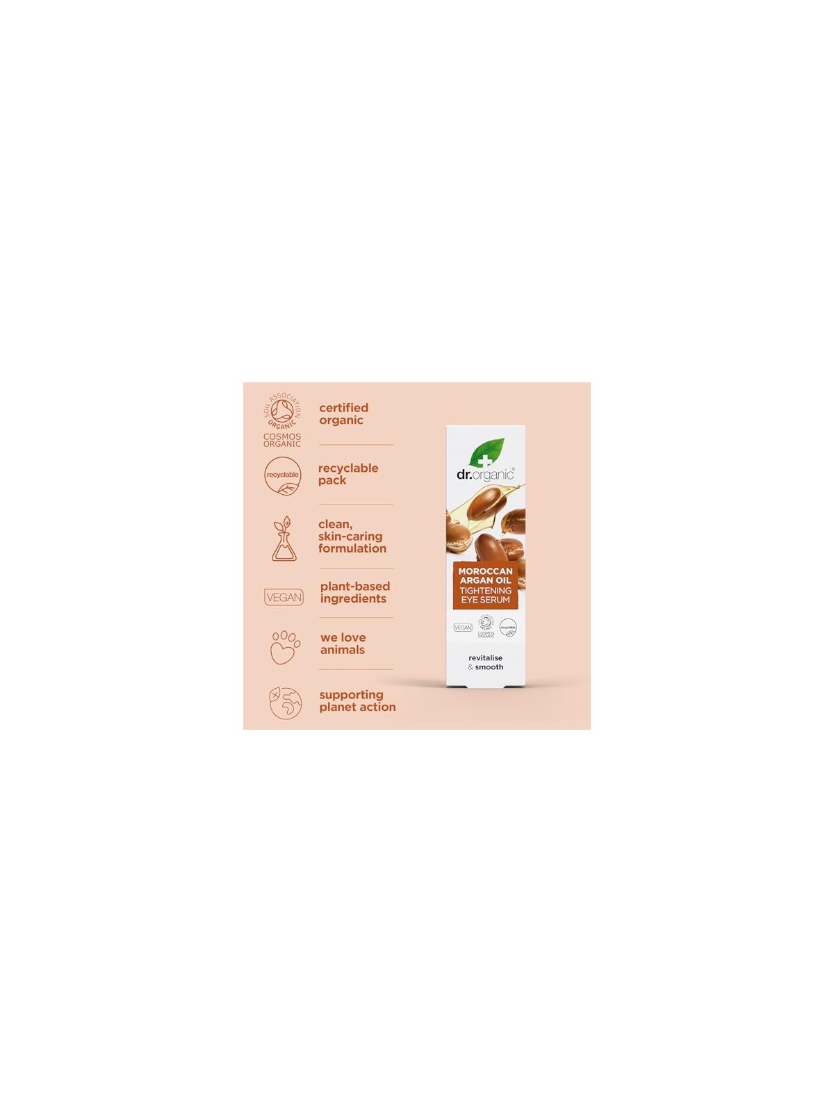 Siero Contorno Occhi Rassodante ARGAN 30ml donna