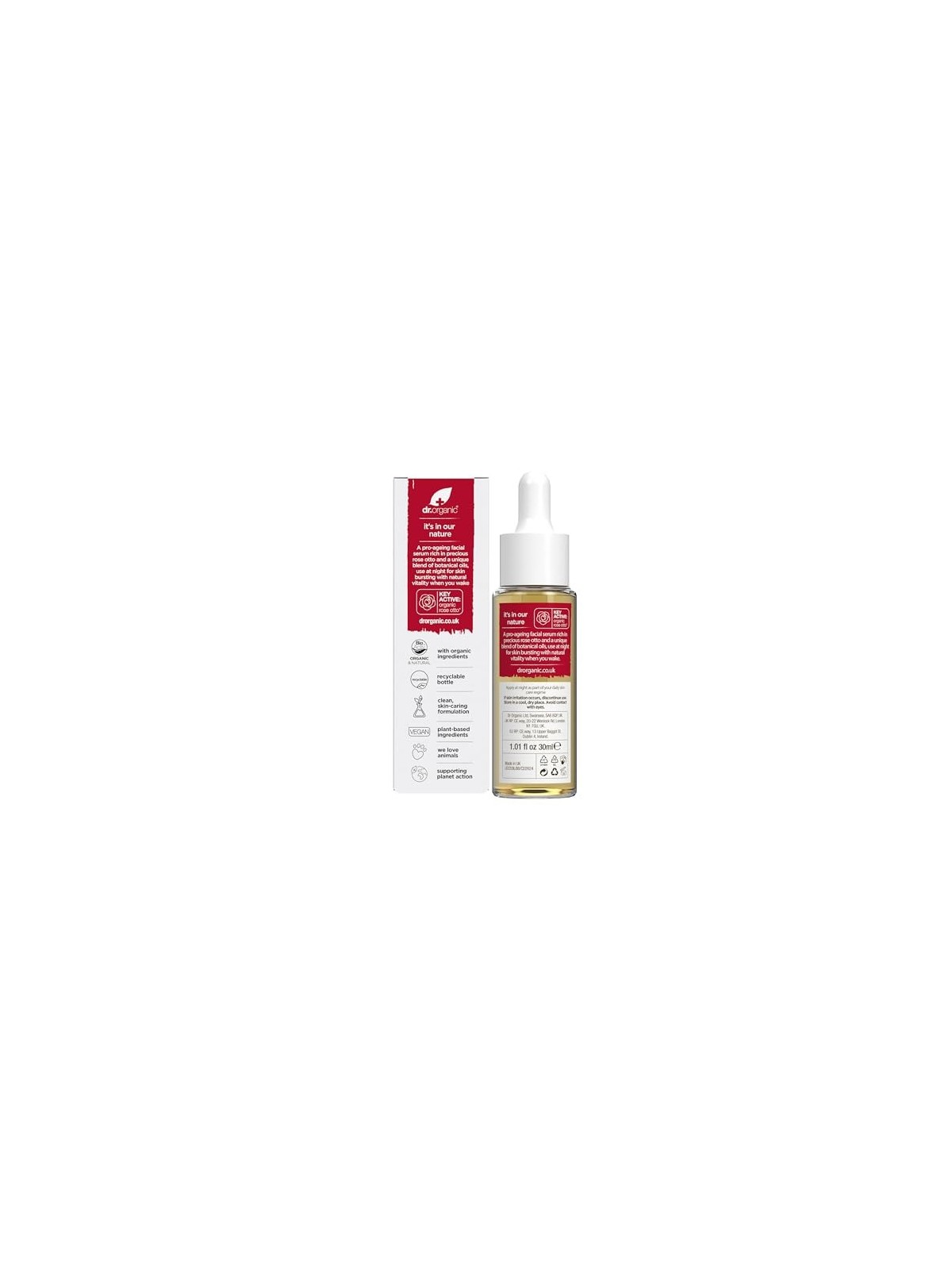 Rose Damascena Face Serum 30ml for Women