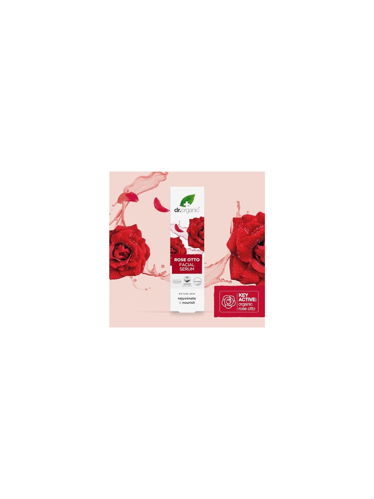Rose Damascena Face Serum 30ml for Women